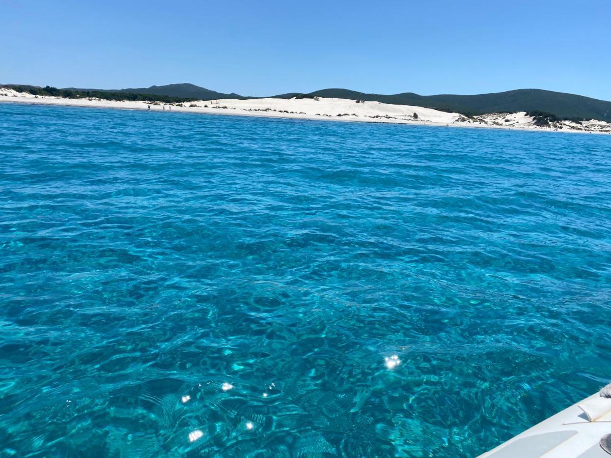 Casita Porto Pino Villa Eksteriør billede